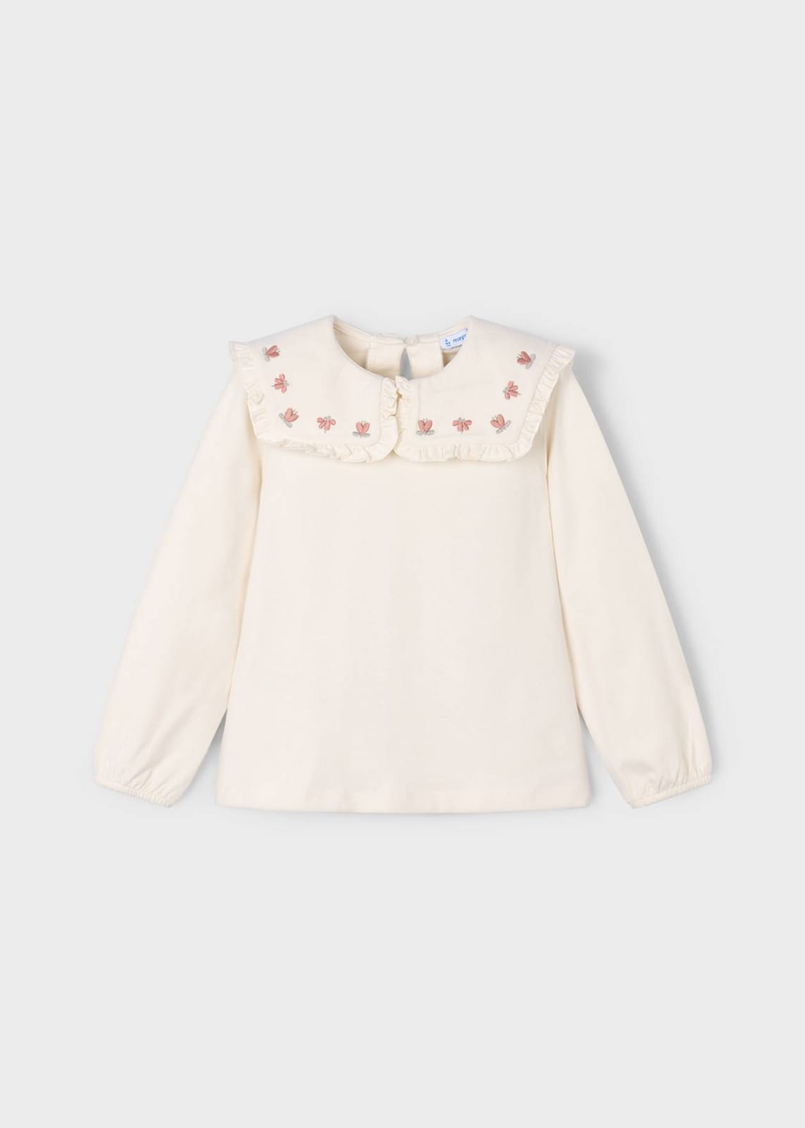 Blusa Punto Cuello Volantes