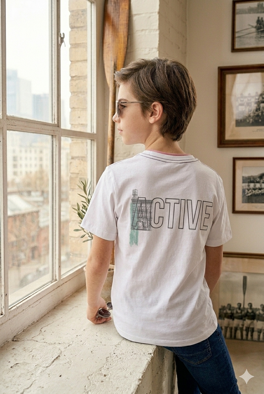 Camiseta punto de niño