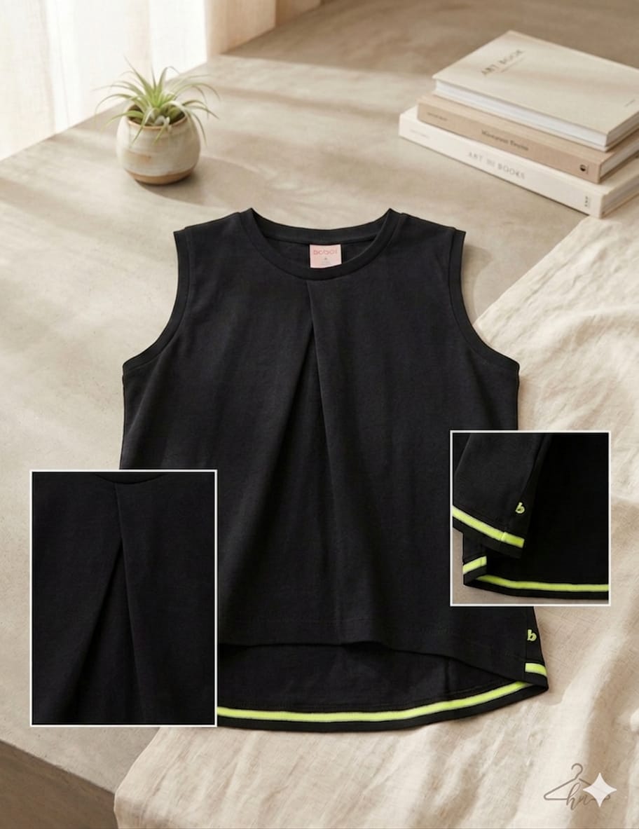 Camiseta punto elástico de niña