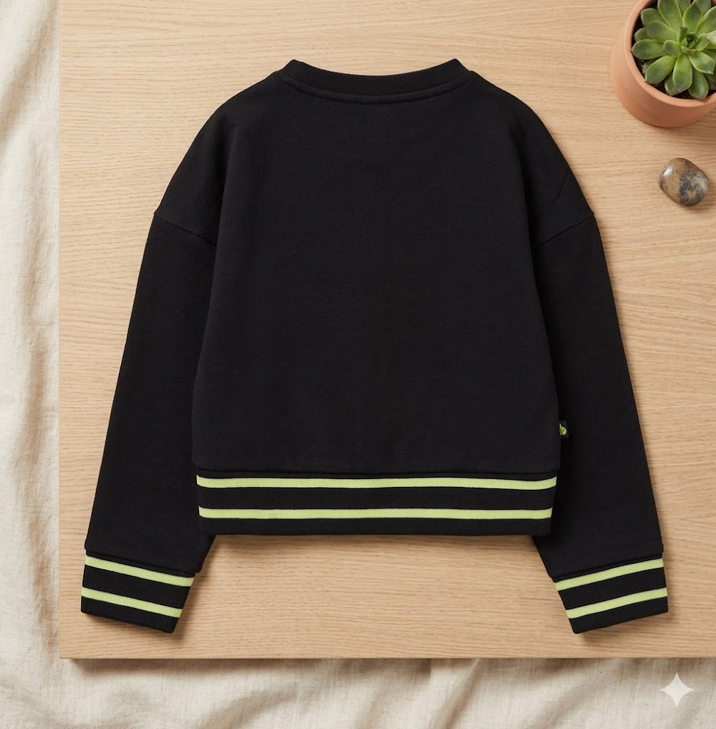 Sudadera felpa de niña