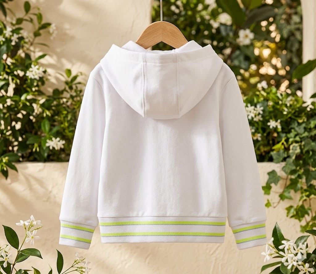 Chaqueta felpa de niña