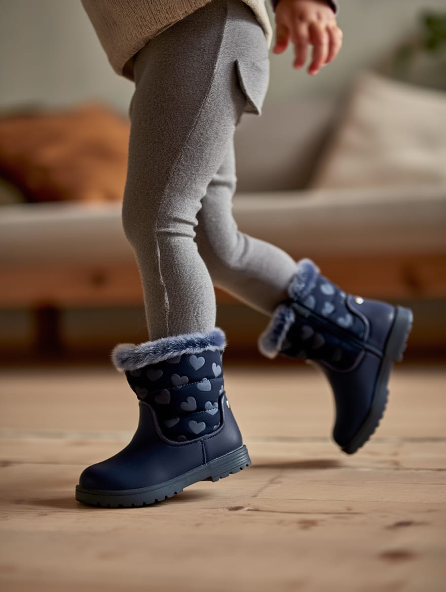 Botin Forrada Con Pelo Y Forro Fantasia