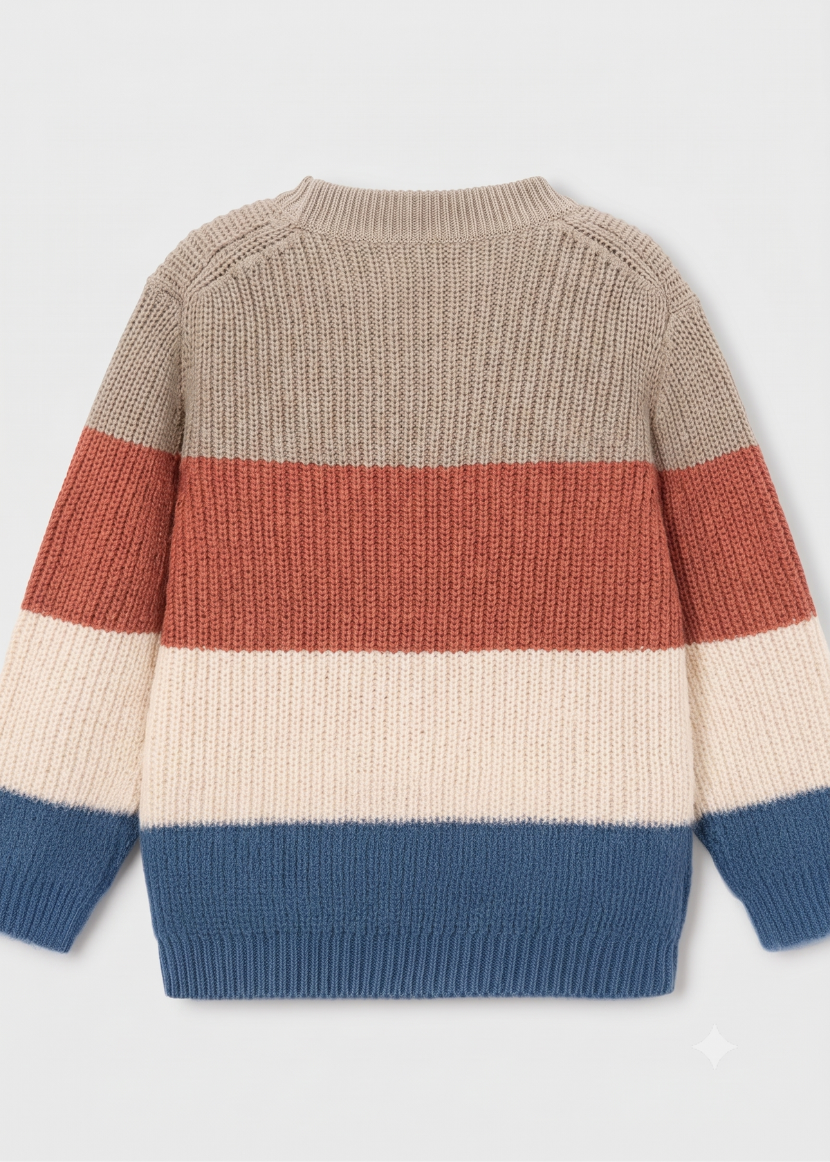 Jersey de punto rayas niño