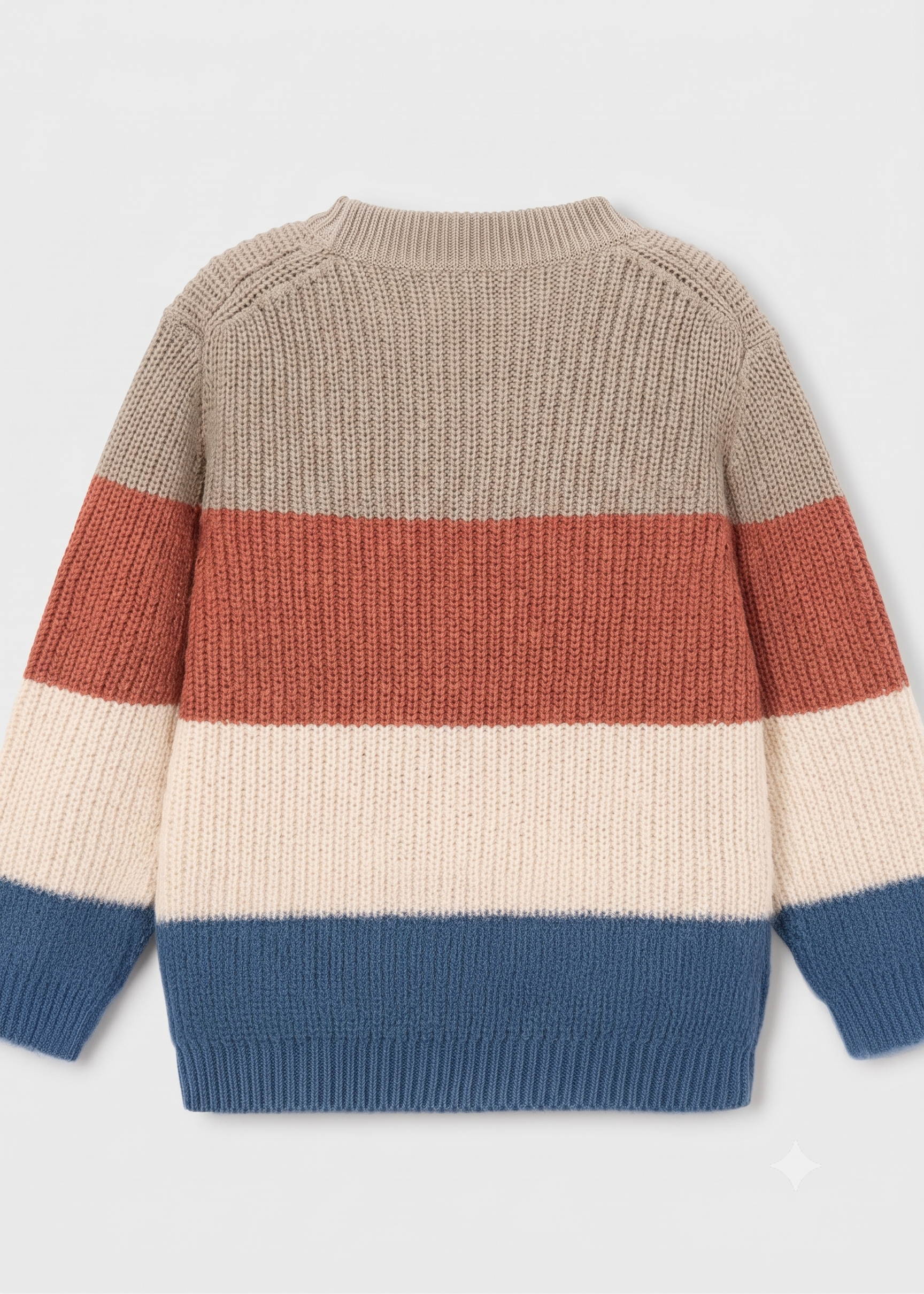 Jersey de punto rayas niño