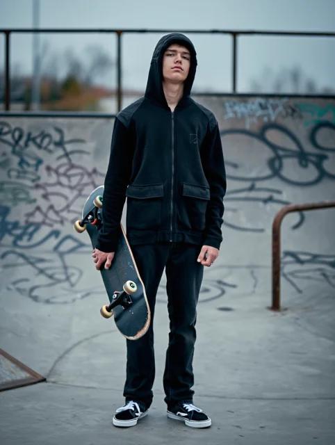 Canguro Sudadera  Contrastes