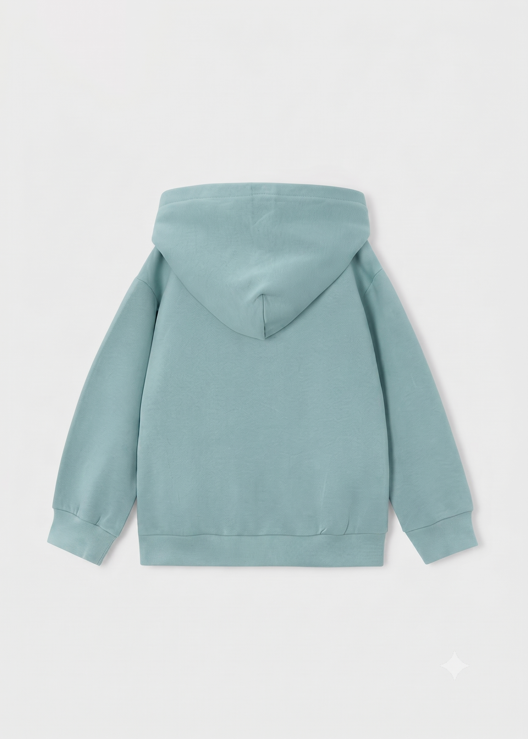 Sudadera con Capucha "Play Off" Verde Agua, niño.