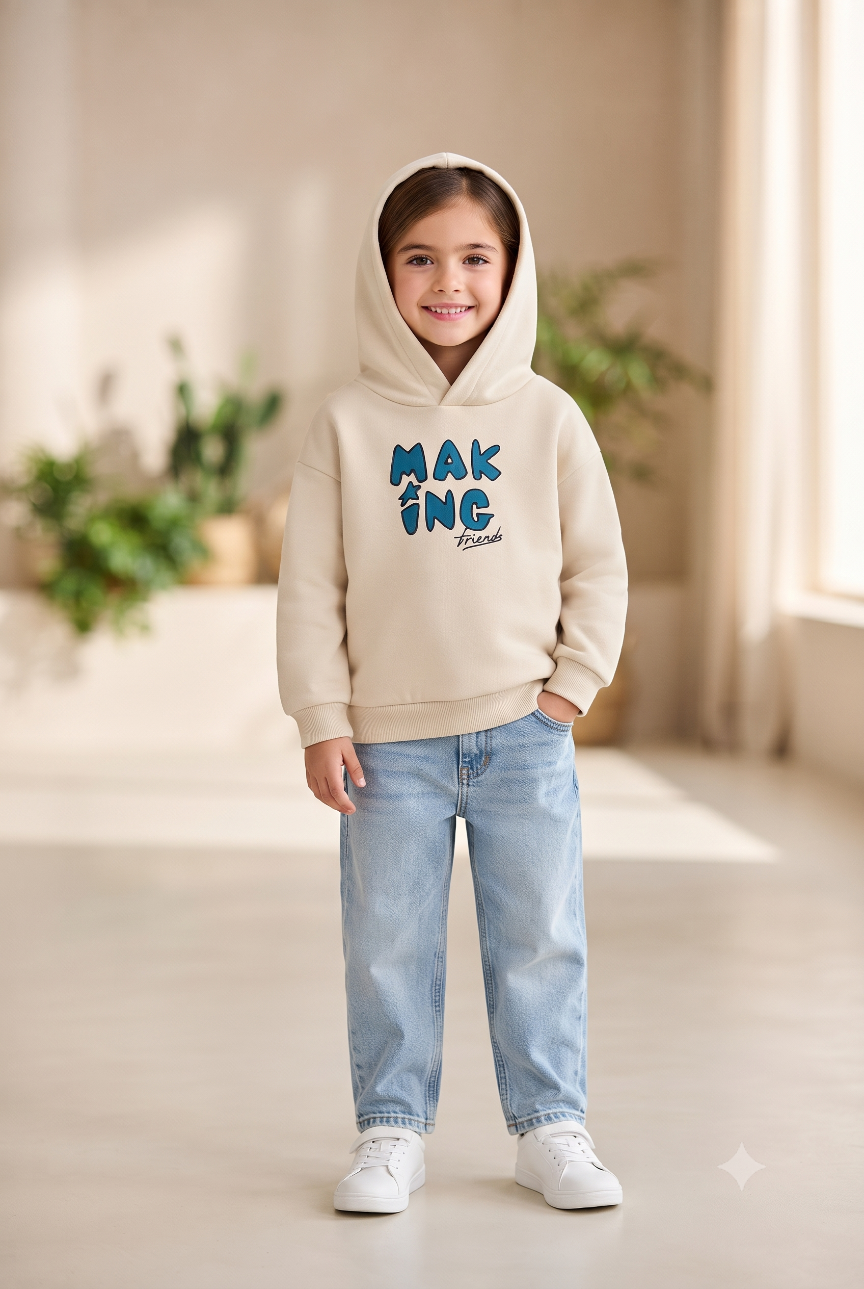 Sudadera con capucha, unisex.