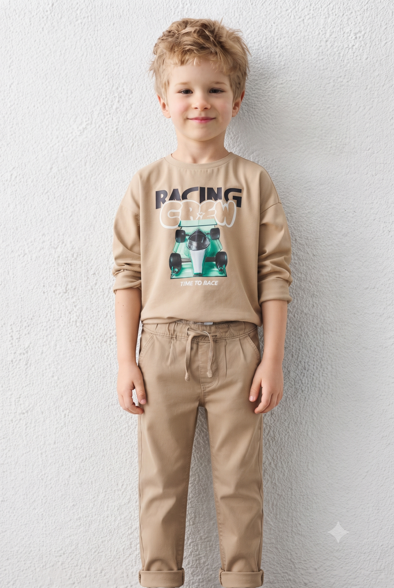 Pantalón chino jogger, niño.
