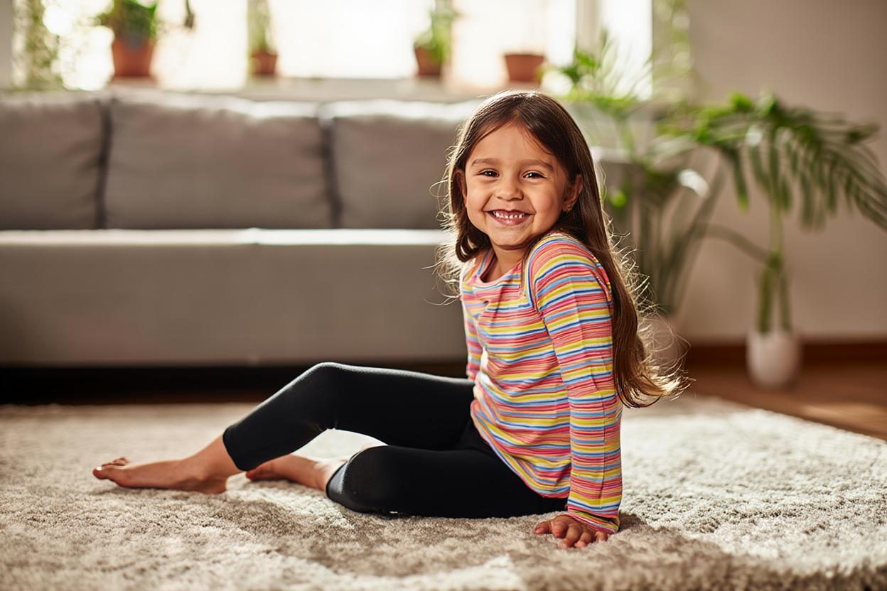 Legging Niña Negro Ido