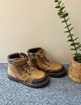 Botin Bota Niño Montaña Forro Pelo