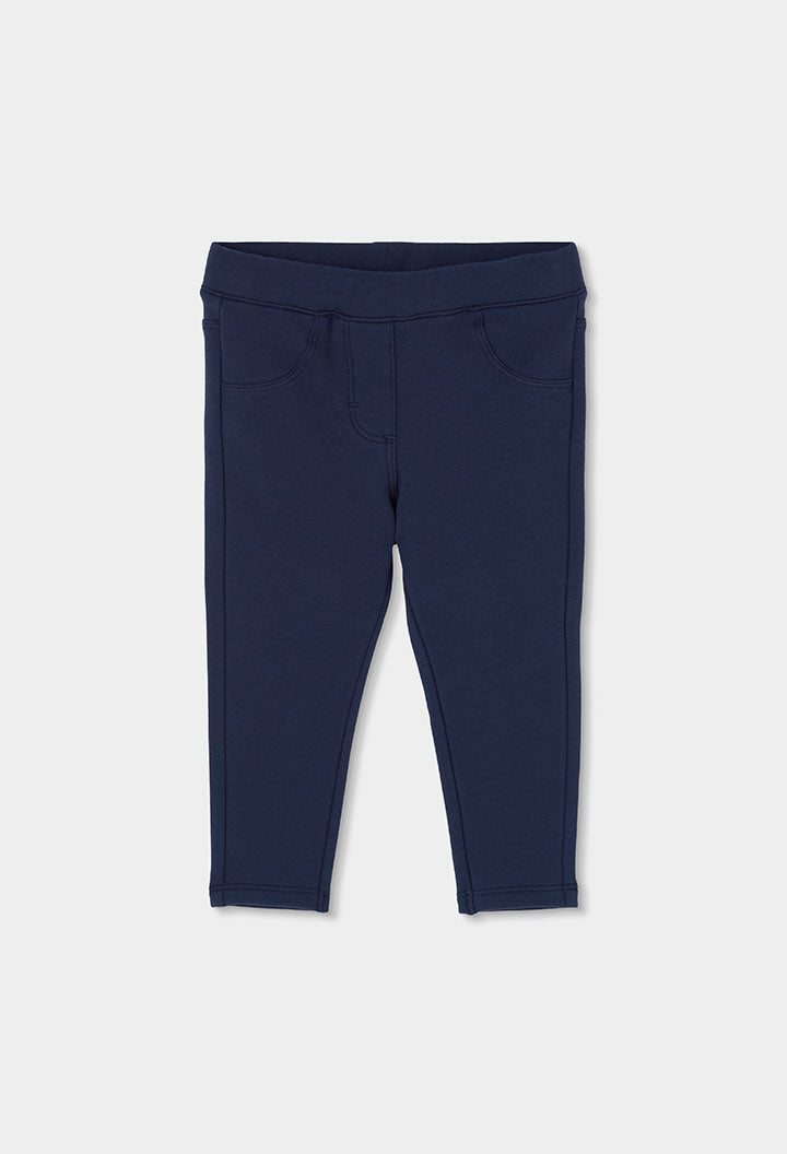 Pantalón felpa perchada de niña