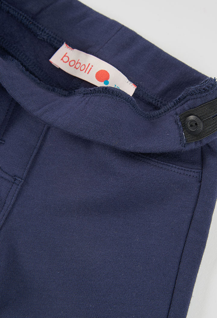 Pantalón felpa perchada de niña