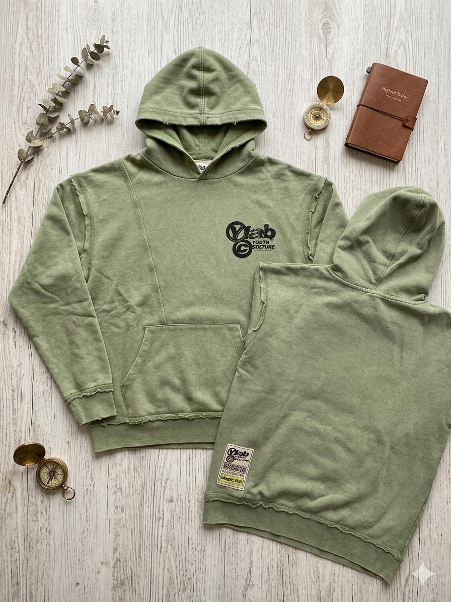 Sudadera capucha unisex.