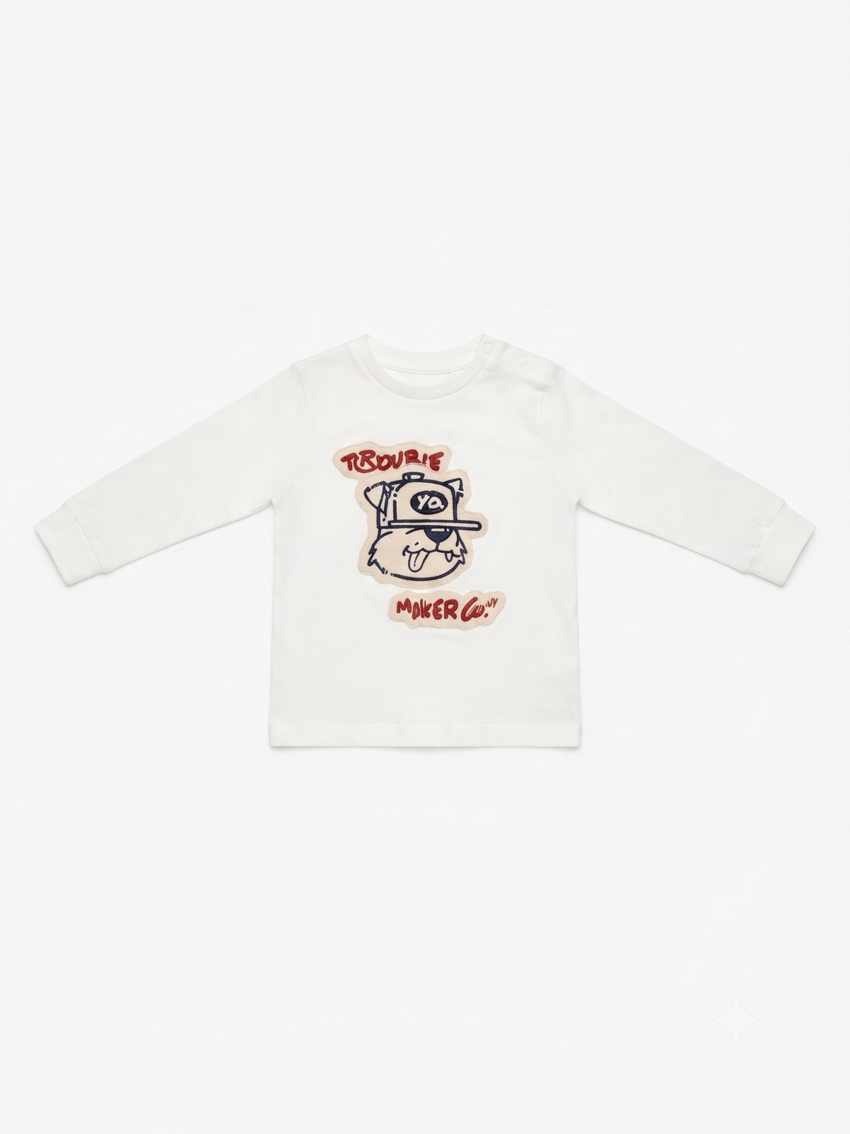 Camiseta manga larga estampado, niño.