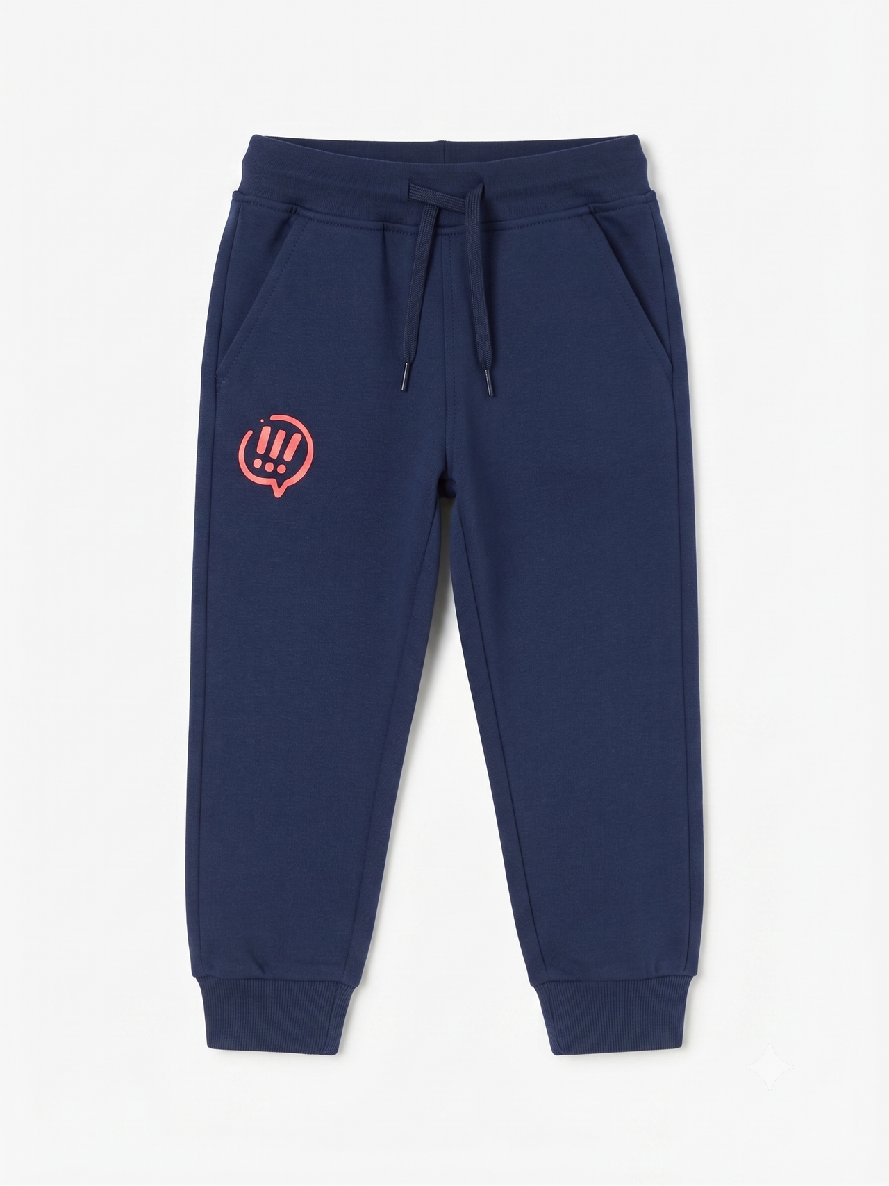 Pantalón chandal largo punto liso, niño.