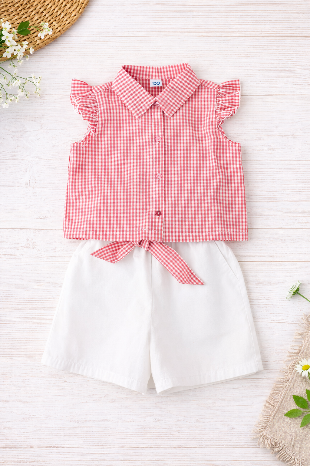 Conjunto cuadro vichy