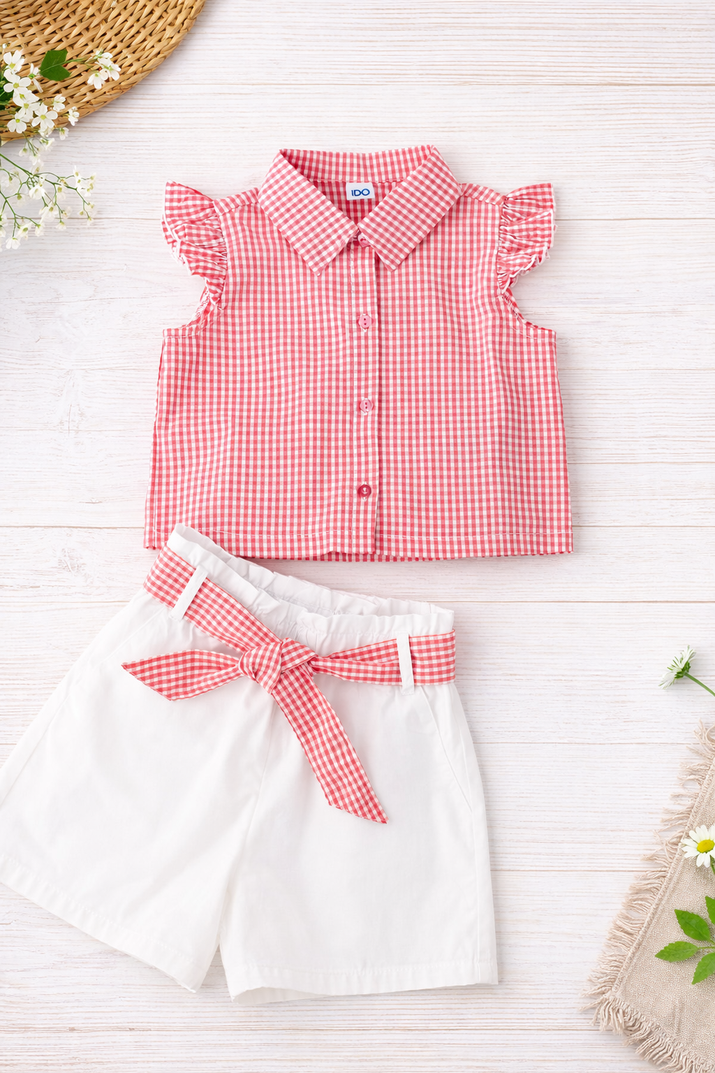 Conjunto cuadro vichy