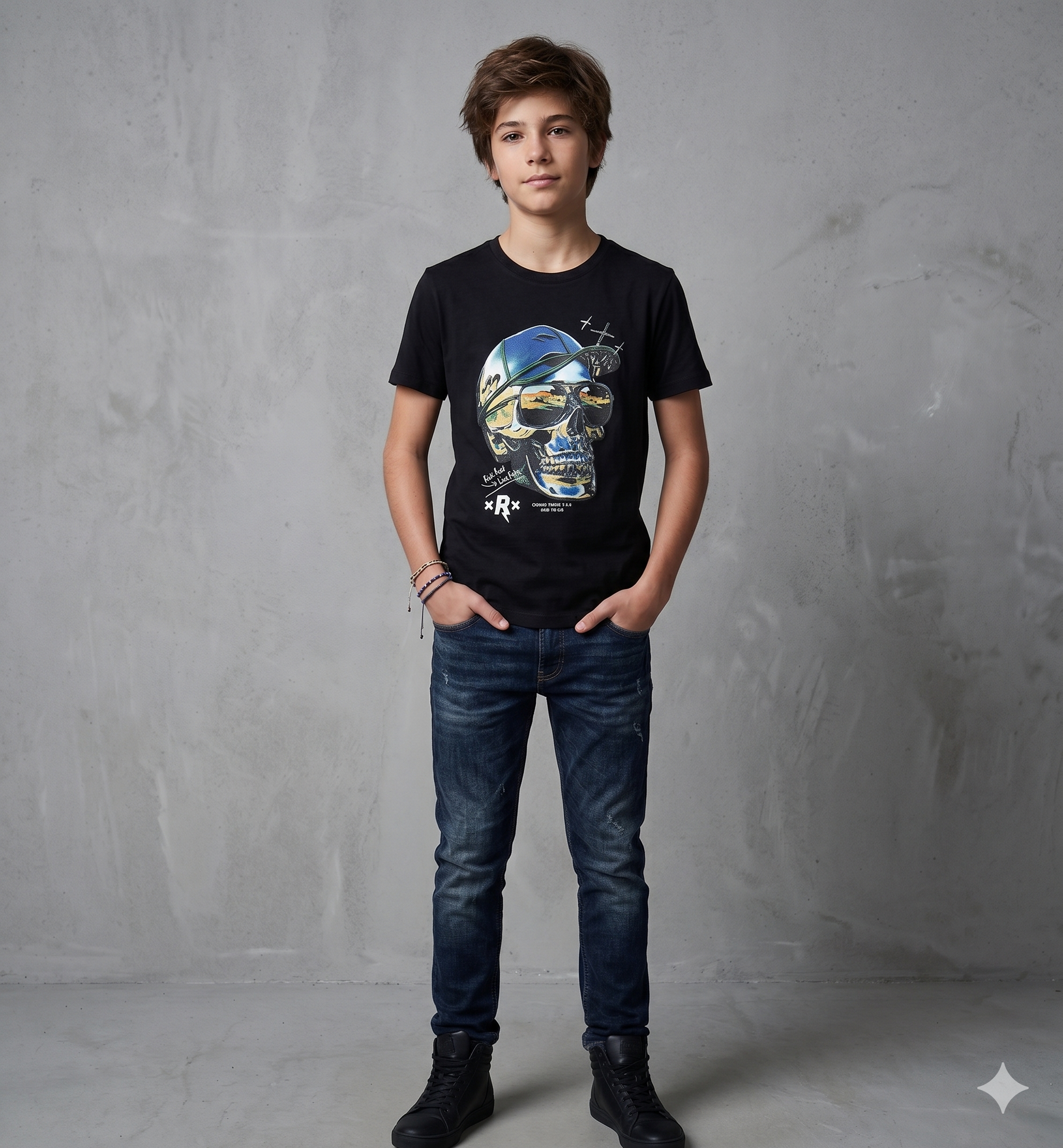 Camiseta urbana.