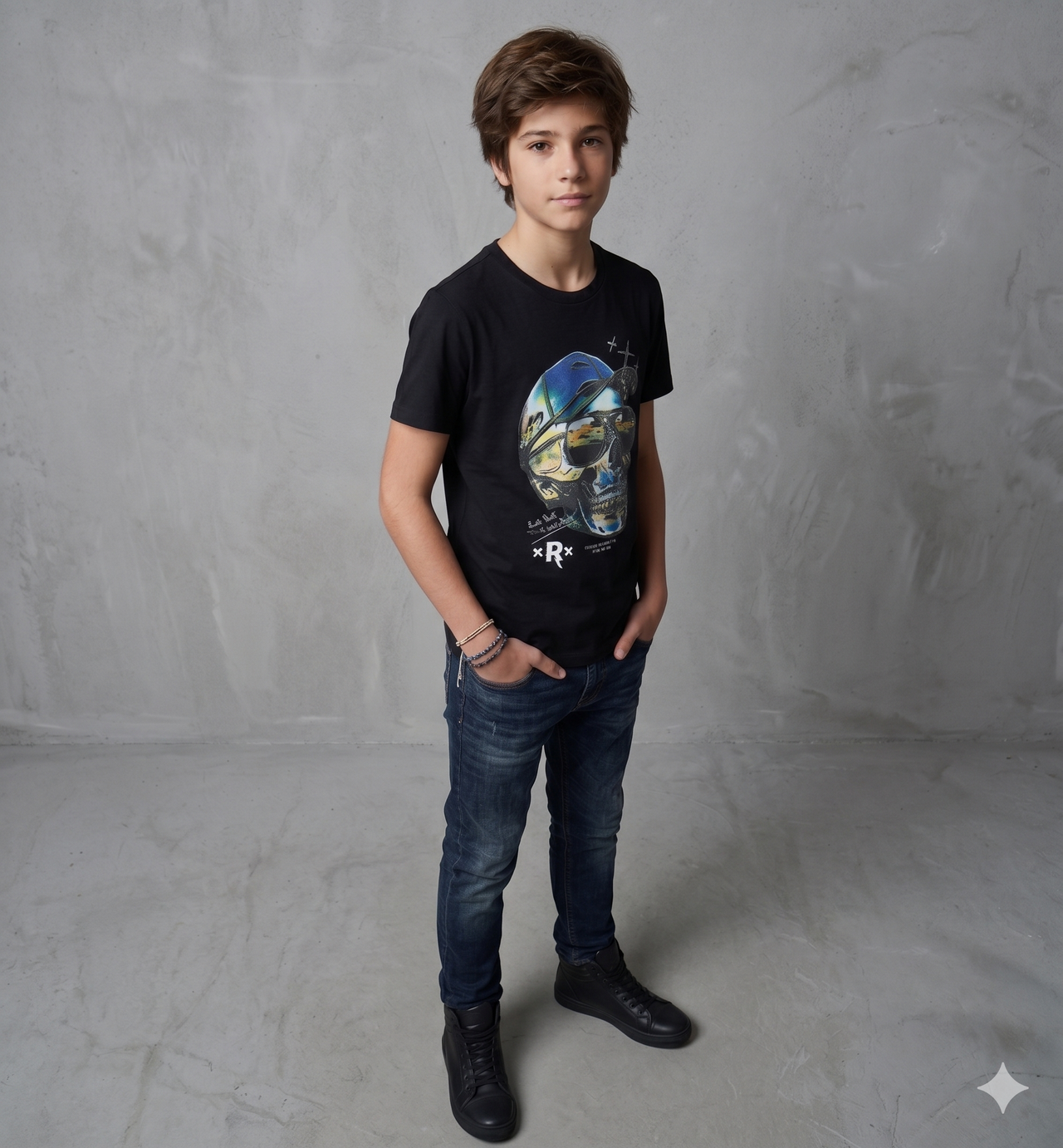 Camiseta urbana.