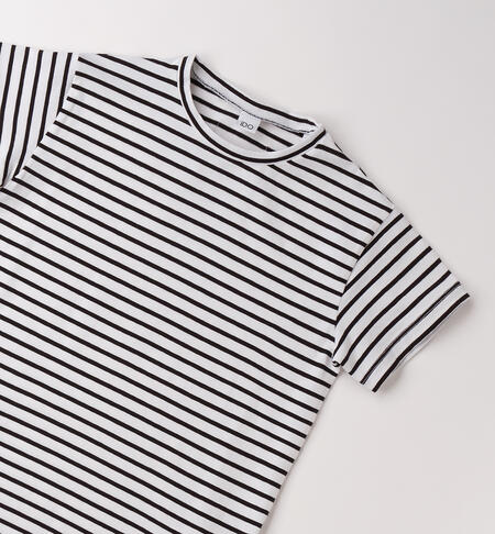 Camiseta manga corta rayas