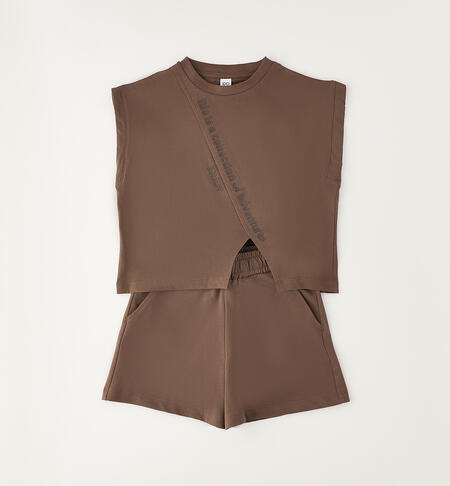 Conjunto top y short.