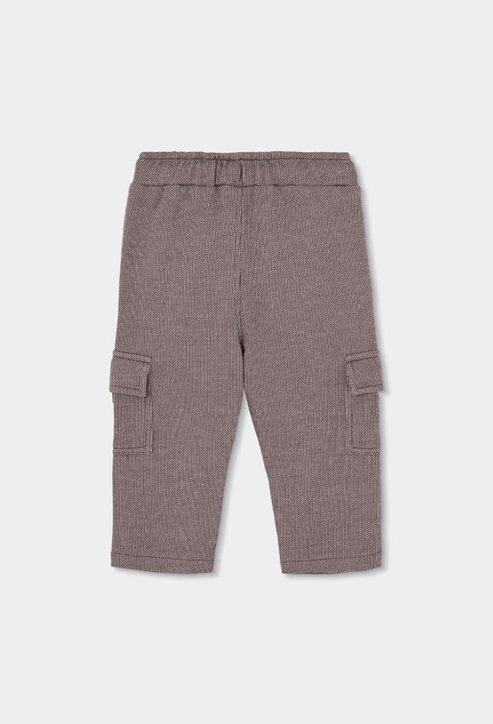Pantalón de tejido fantasía de niño