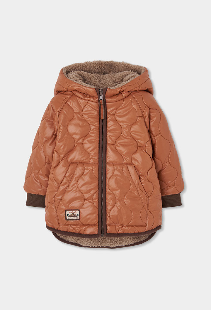 Parka reversible tejido técnico de niño