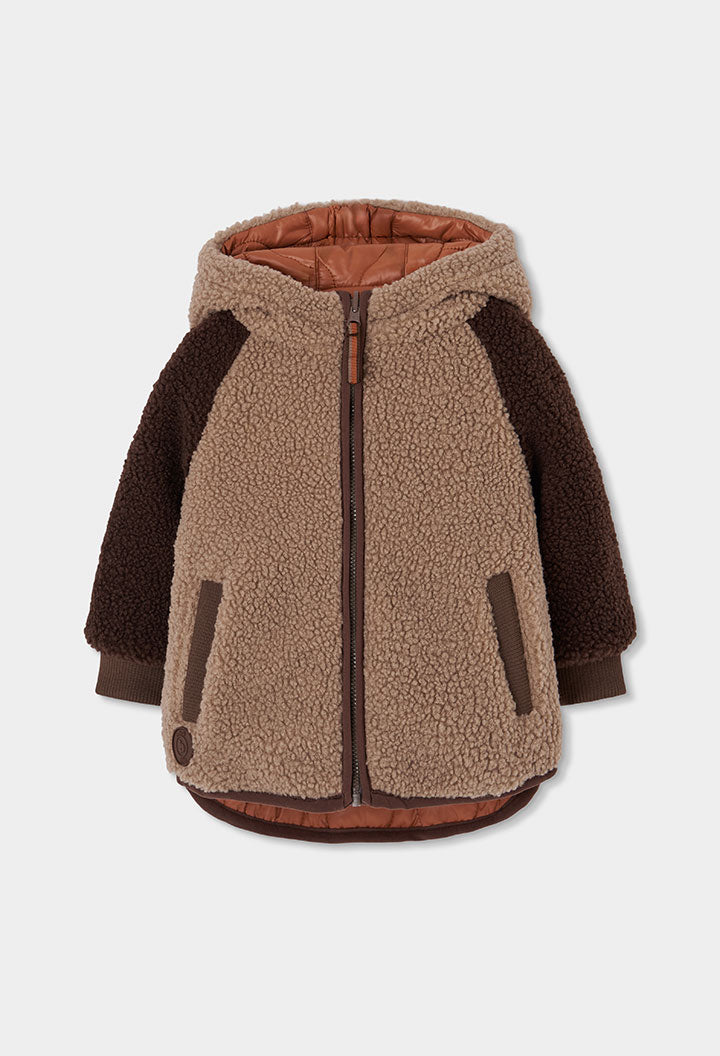 Parka reversible tejido técnico de niño