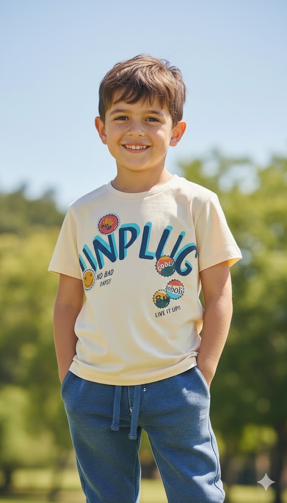 Camiseta punto de niño