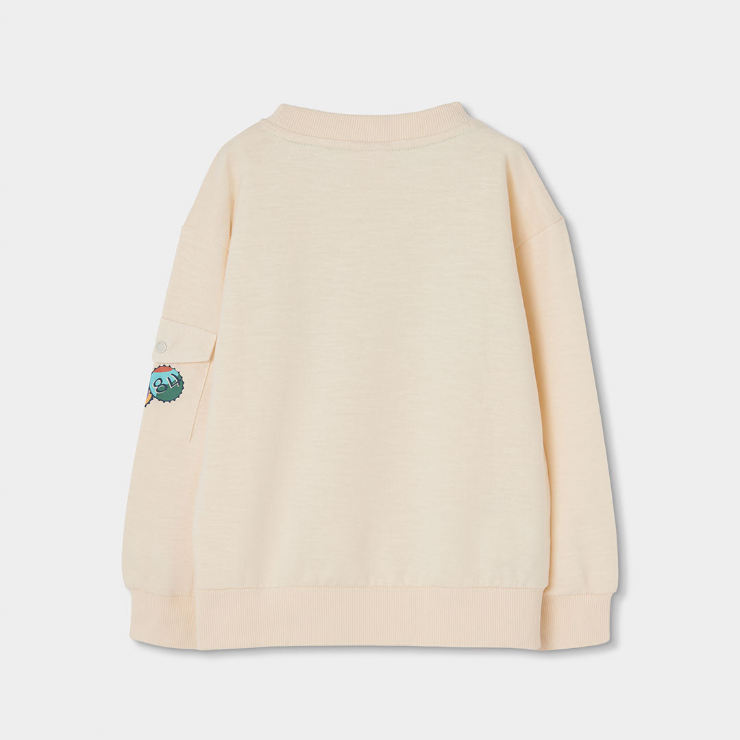 Sudadera felpa flamé de niño