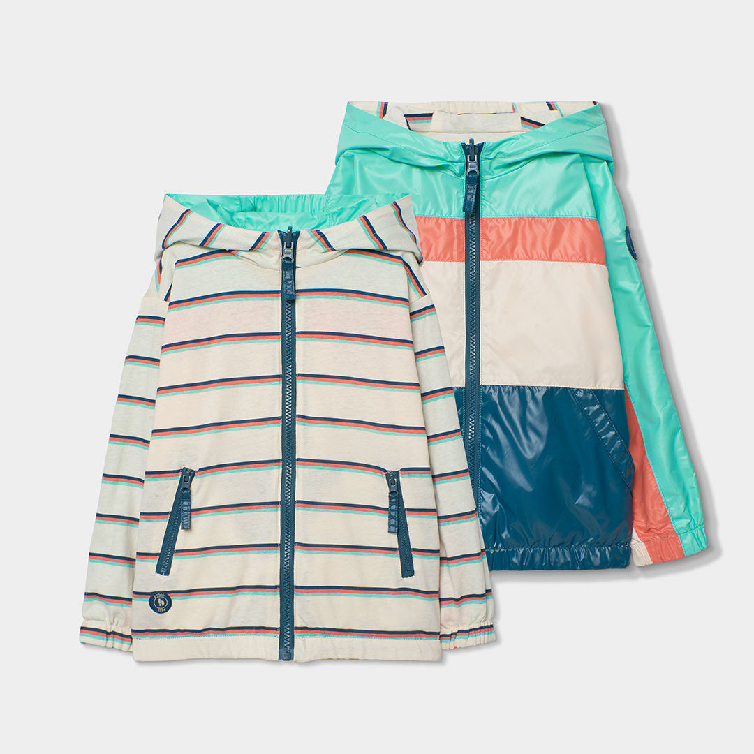 Parka reversible tejido técnico de niño