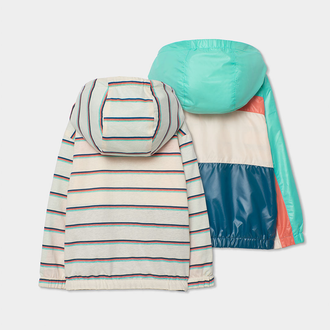 Parka reversible tejido técnico de niño