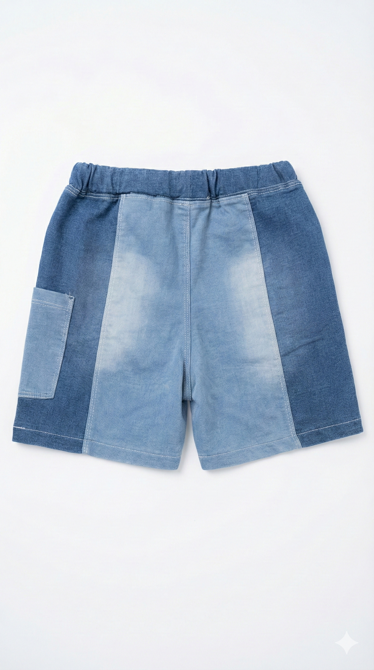 Bermudas denim punto de niño