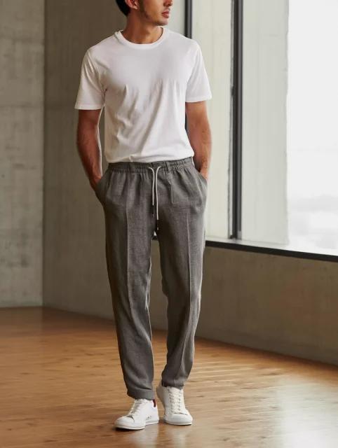 Pantalón Largo De Tejido