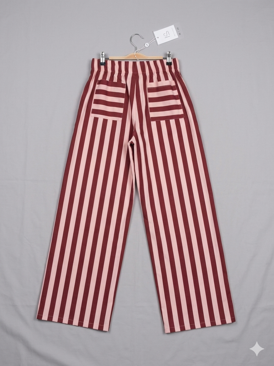 Pantalón de rayas chica