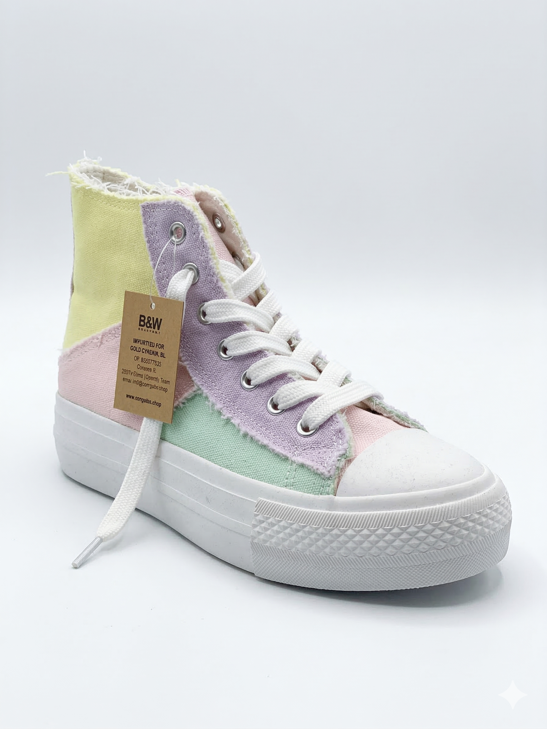 Botin Tipo Converse Multicolor