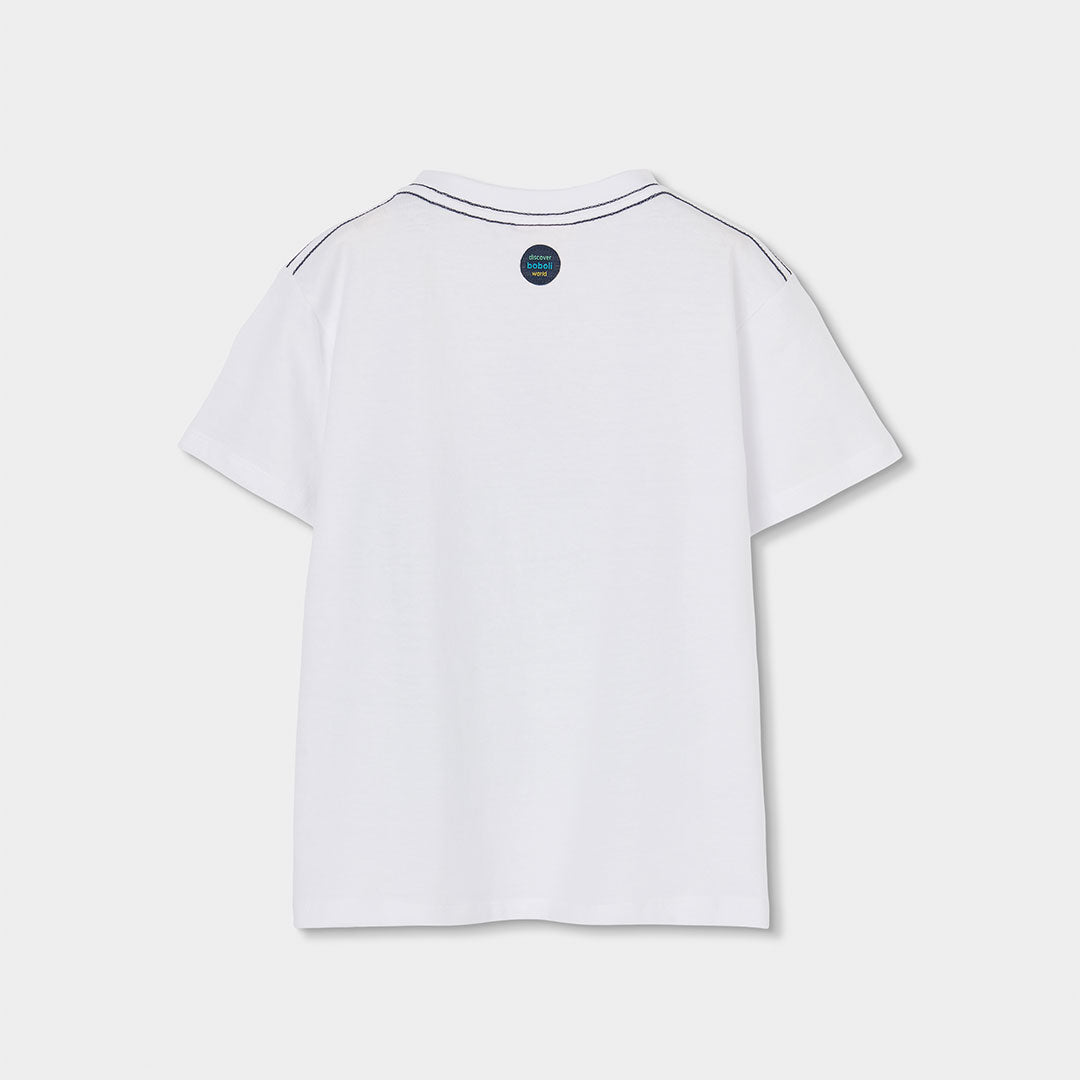 Camiseta manga corta tiburon con brackets