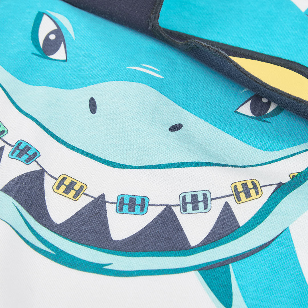 Camiseta manga corta tiburon con brackets