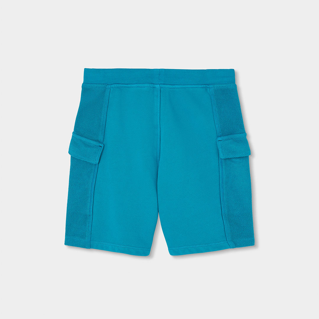 Bermudas cargo azul de niño