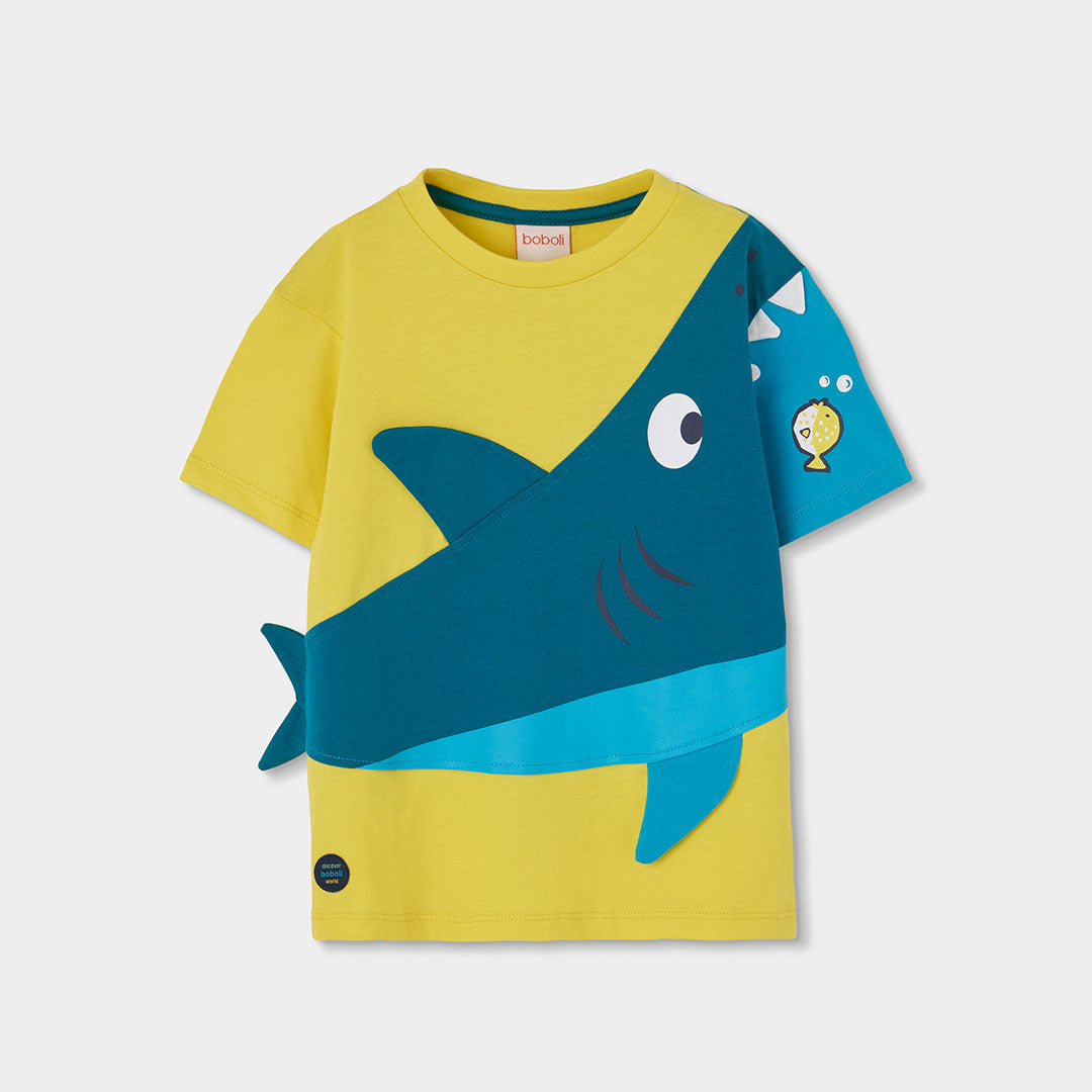 Camiseta amarilla Tiburón