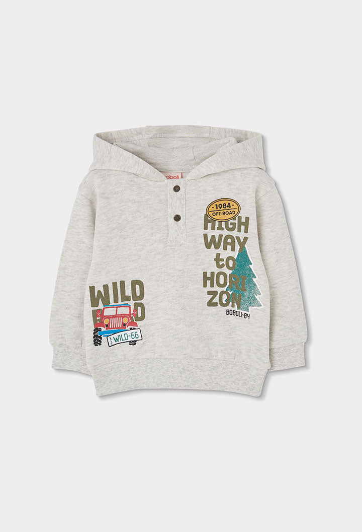Conjunto felpa de niño