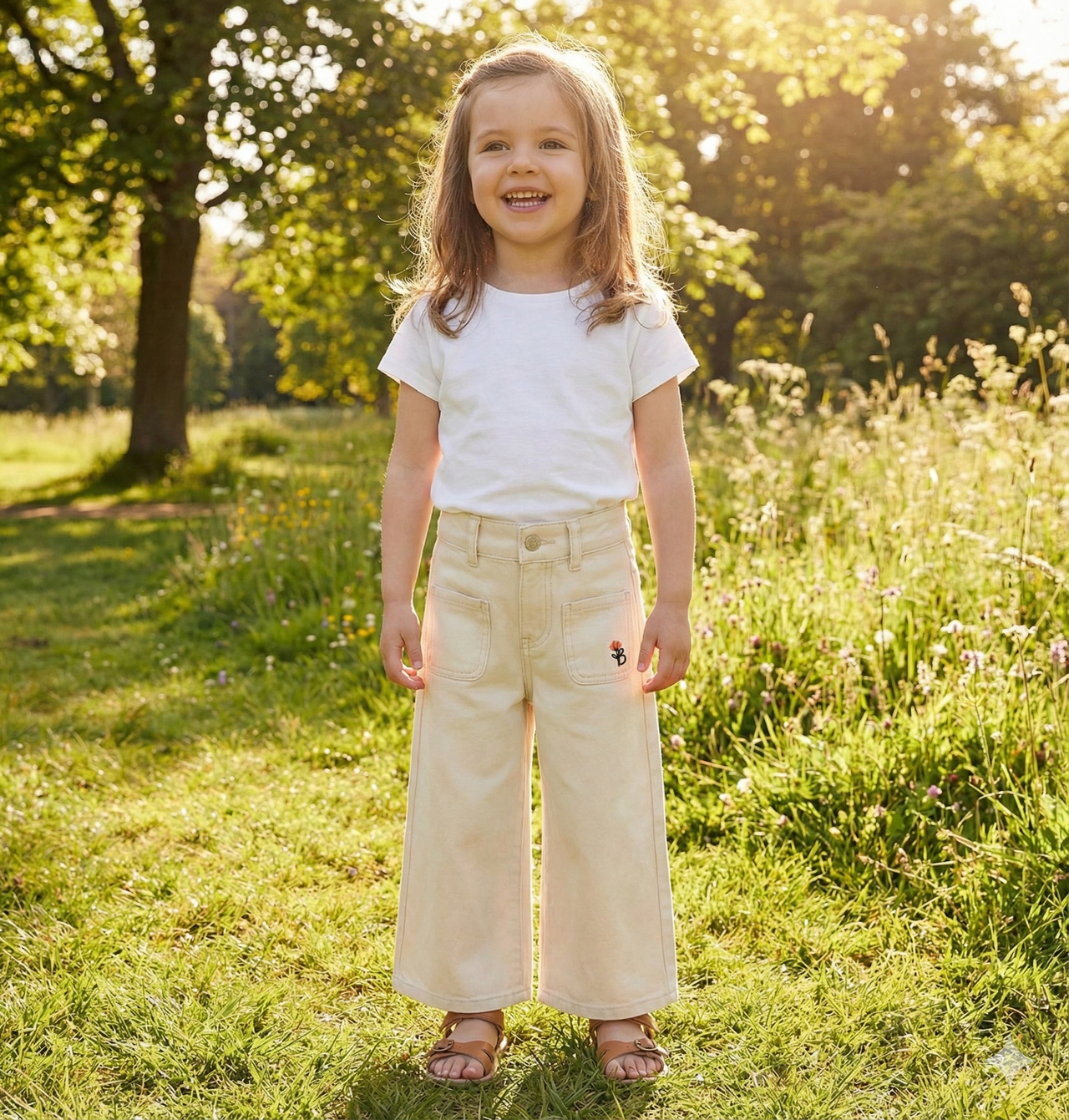 Pantalón ancho