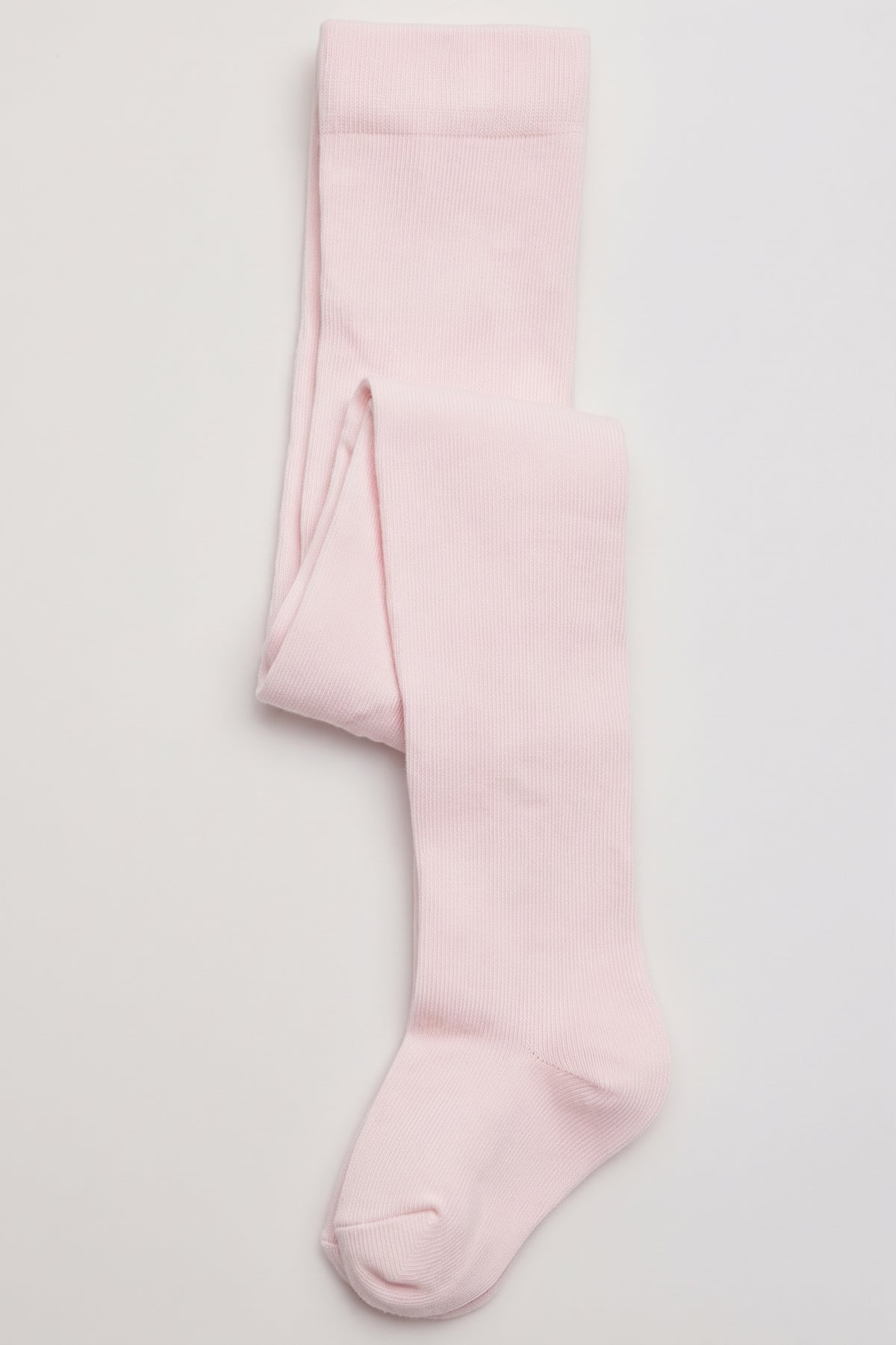 Leotardo básico color rosa palo bebé