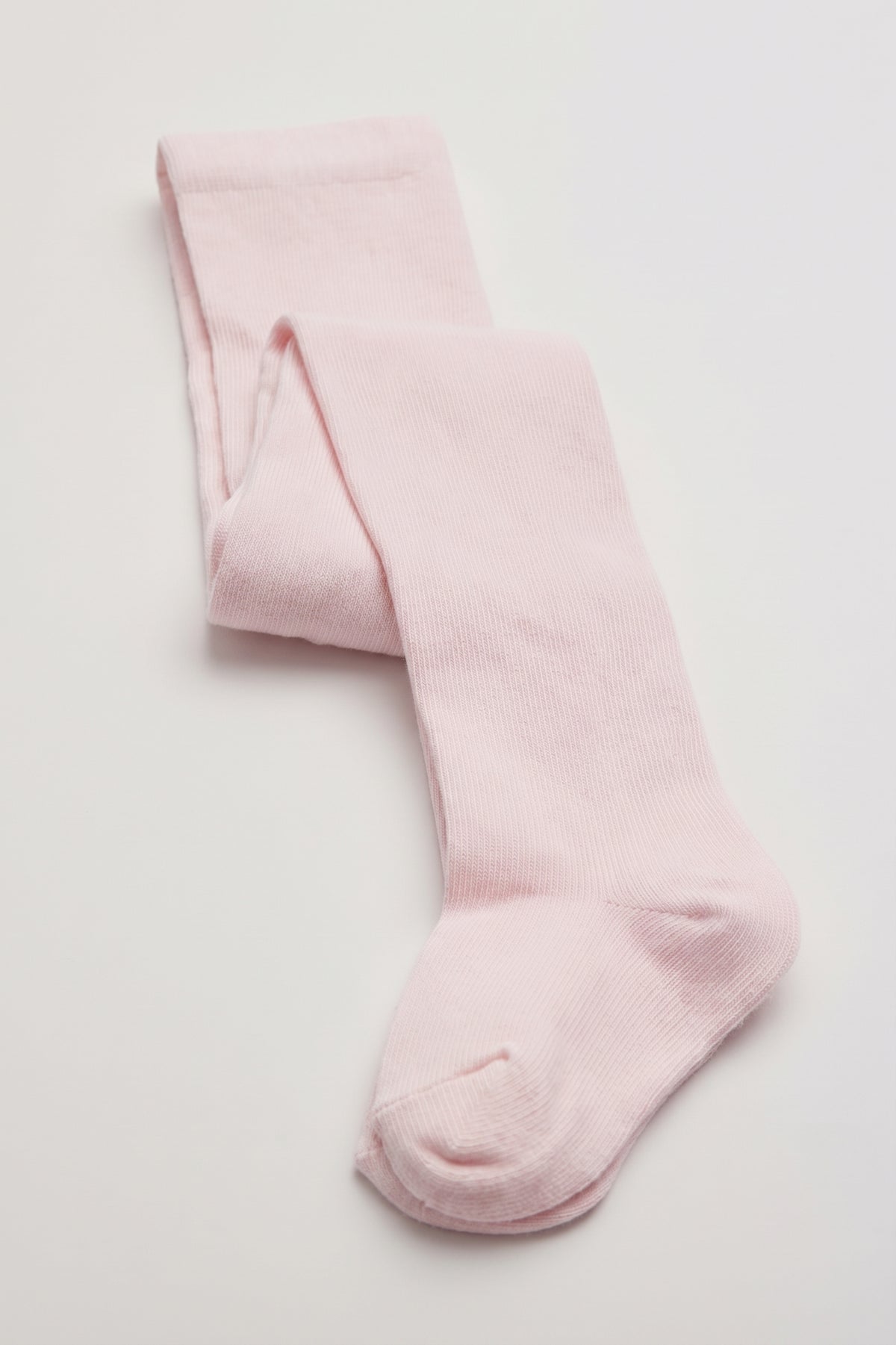 Leotardo básico color rosa palo bebé