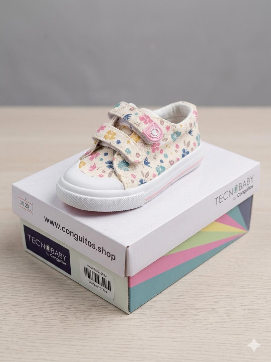 Zapatillas Tecnobaby Flores