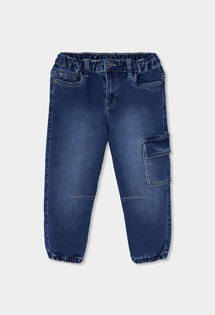 Pantalón denim punto de niño