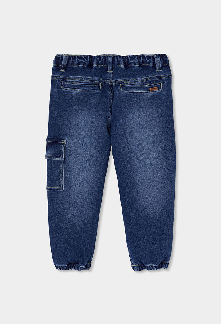 Pantalón denim punto de niño