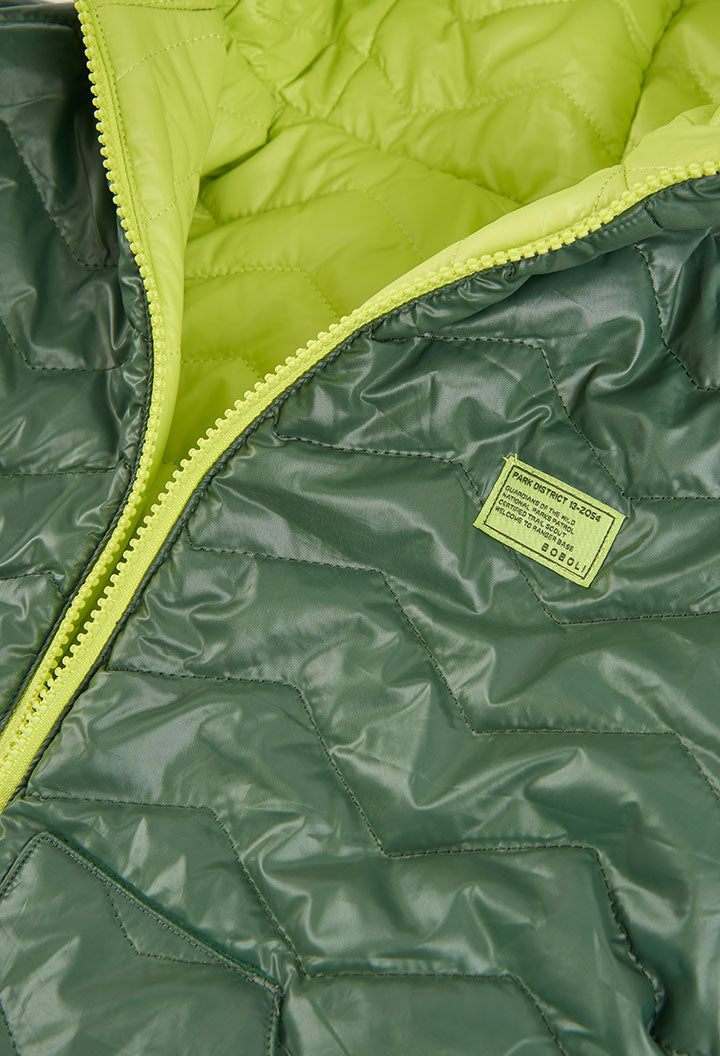 Parka reversible tejido técnico de niño