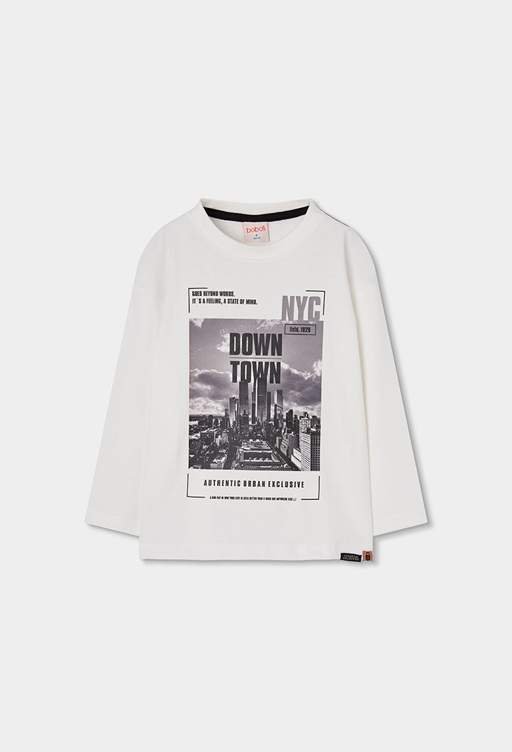 Camiseta punto de niño
