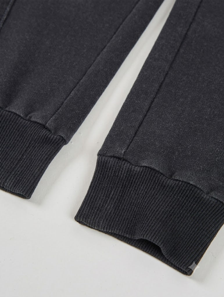 Pantalón felpa denim de niño